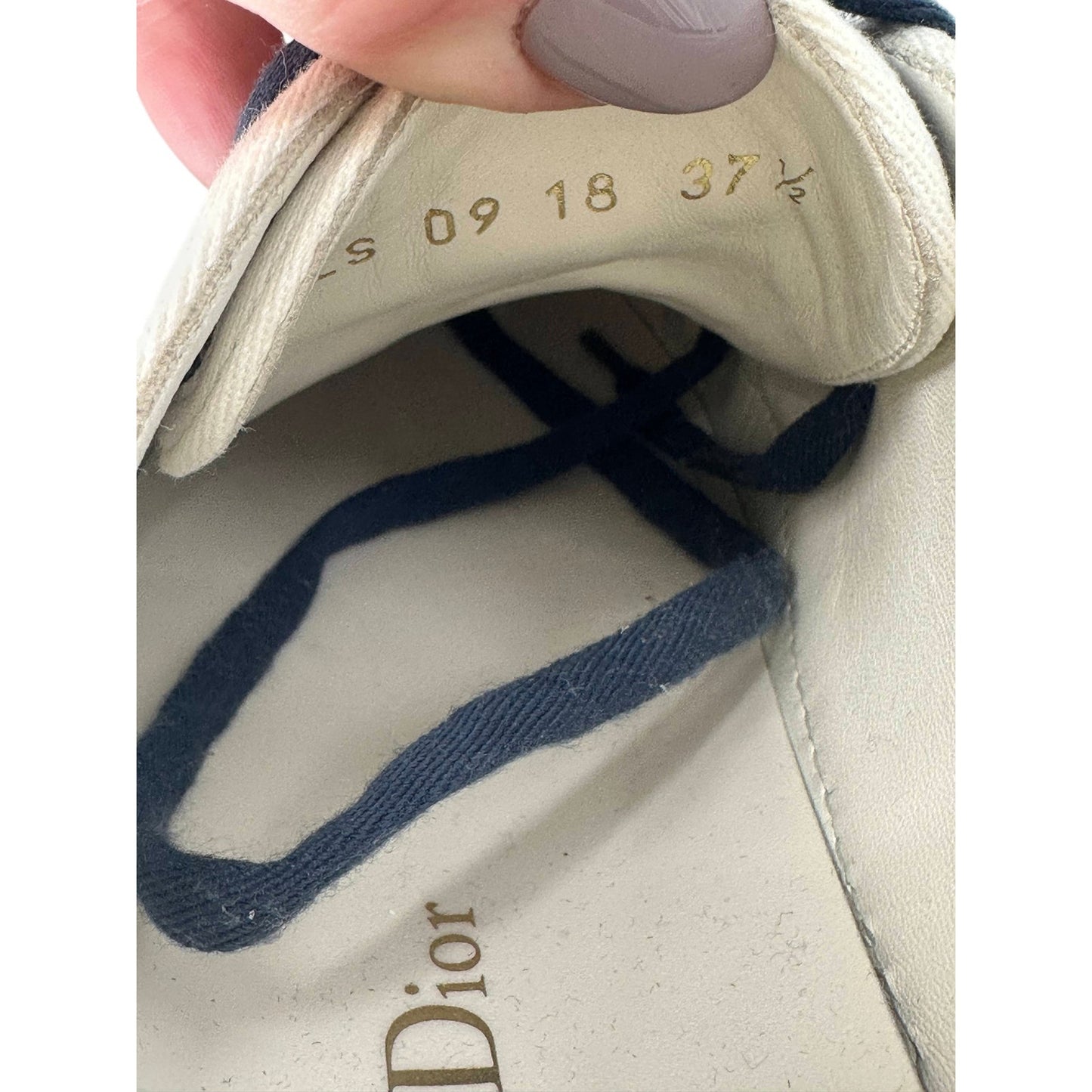 Christian Dior Multicolor Canvas Walk'N'Dior Sneakers