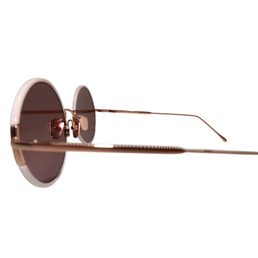 Sunday Somewhere Yetti Round Sunglasses Blush