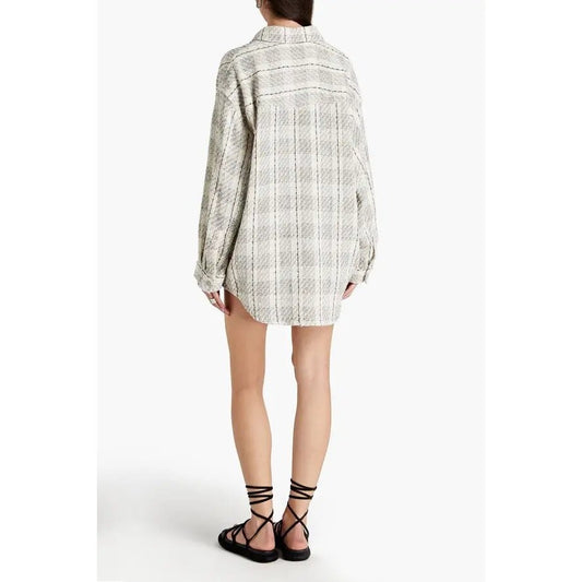 Iro Paris Cotton-Blend Tweed Vicenta Oversized Long-Sleeve Jacket