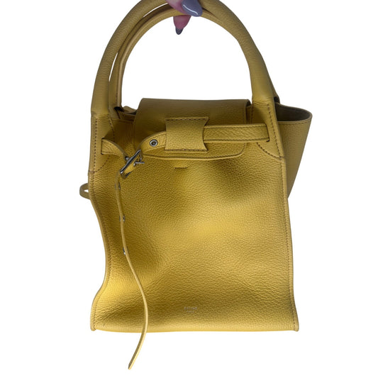 Céline Leather Big Bag Satchel Crossbody Bag