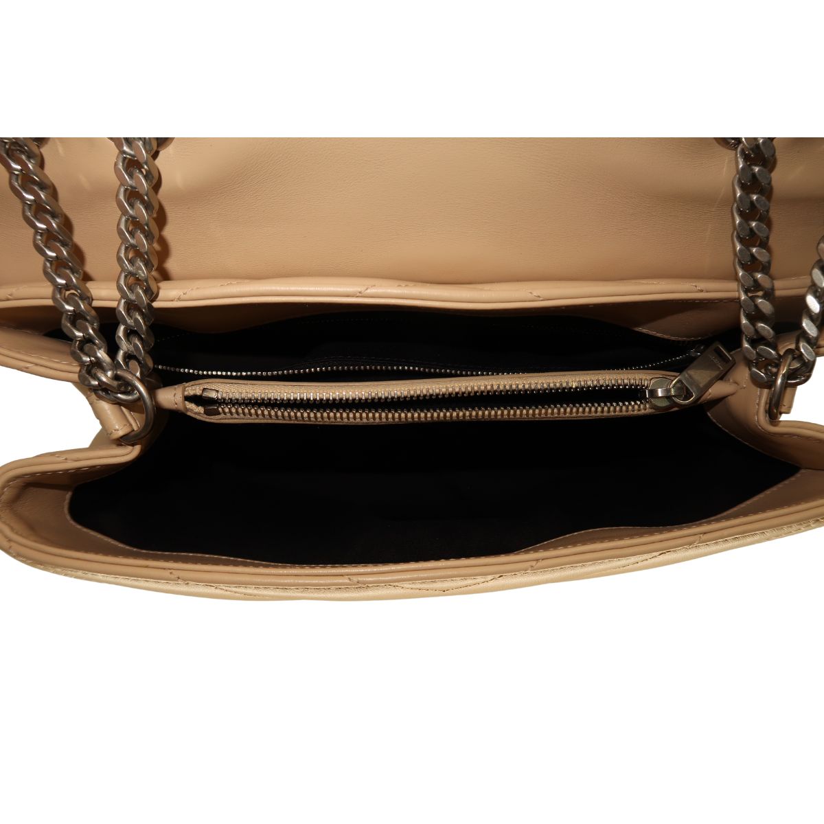 Yves Saint Laurent Quilted Leather LouLou Shoulder Bag