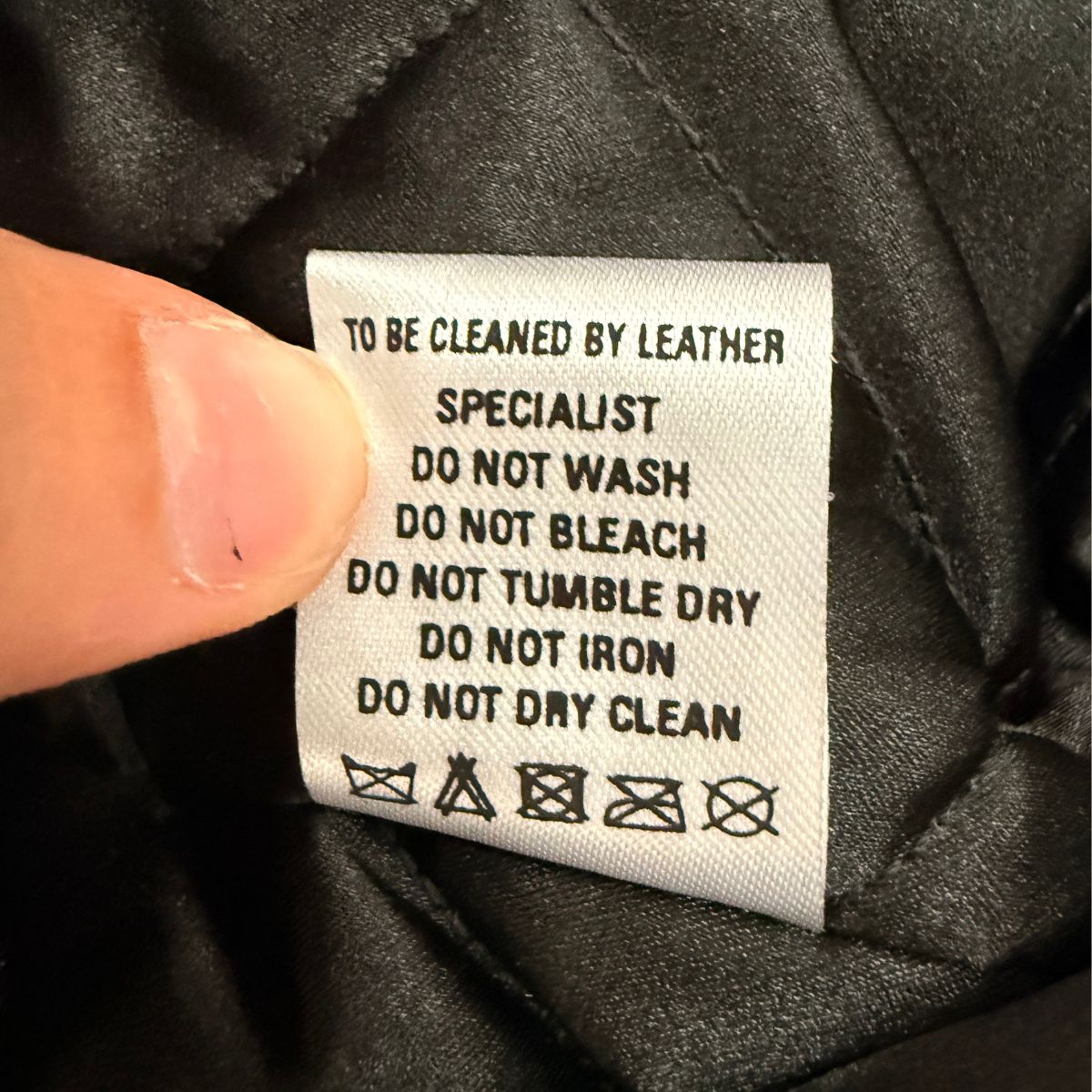 Camila Coelho Lamb Leather Raven Collared Full Zip Jacket Black Women's Size S