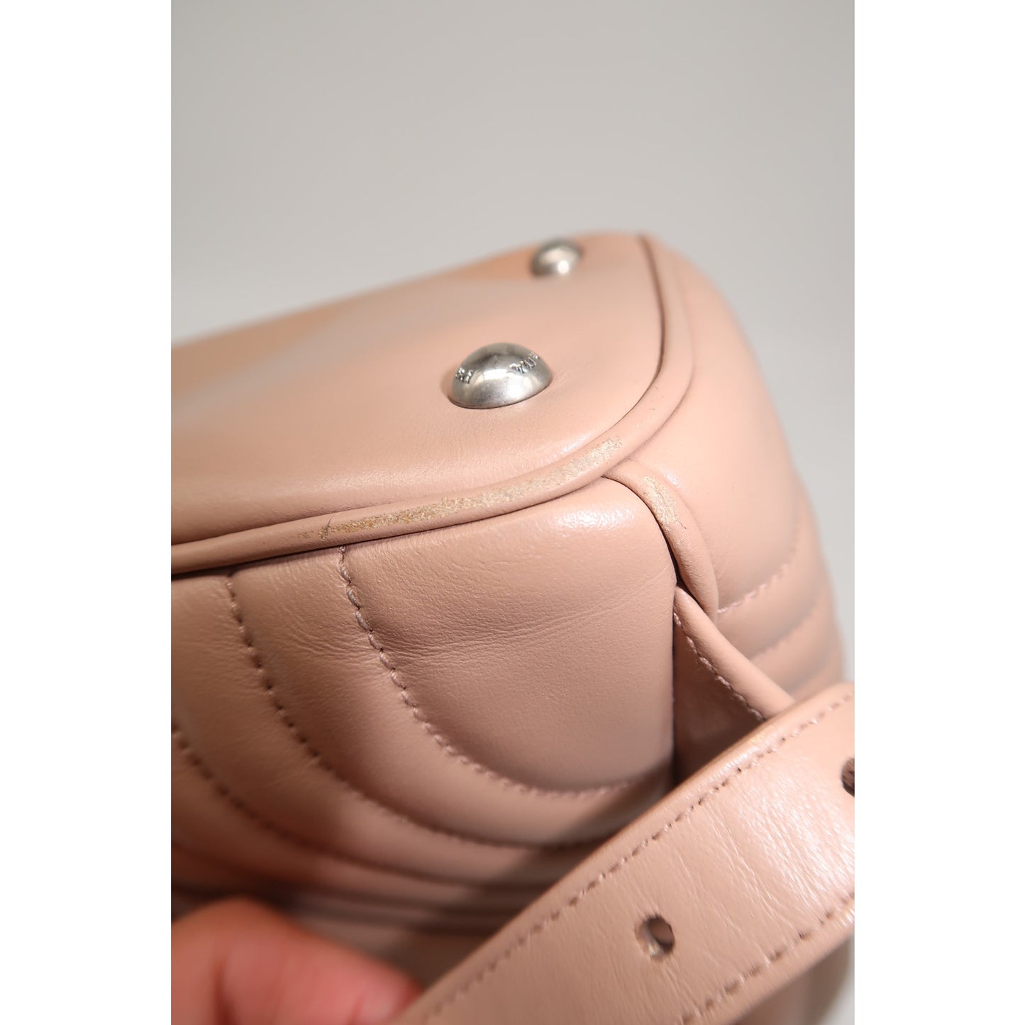 Prada Milano Diagramme Leather Logo Accent Zip-Around Backpack