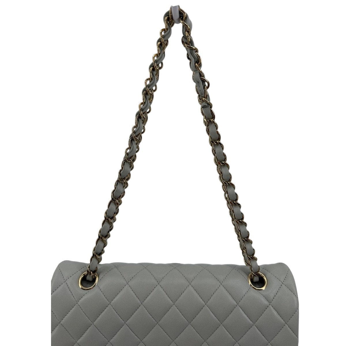 Chanel Lambskin Quilted Classic Double Flap Shoulder Bag
