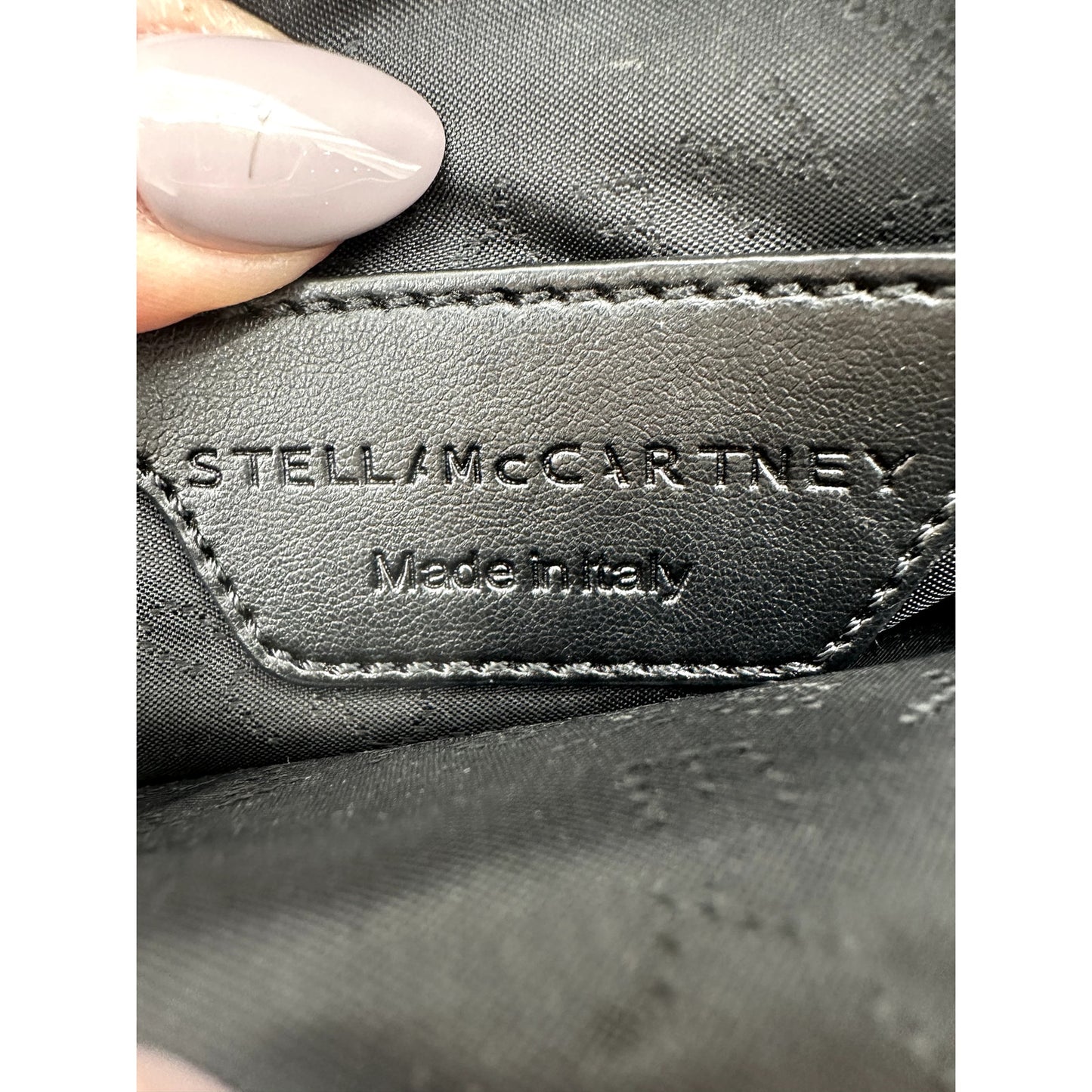 Stella McCartney Logo Accent Strap Belt Bag Canvas Ivory