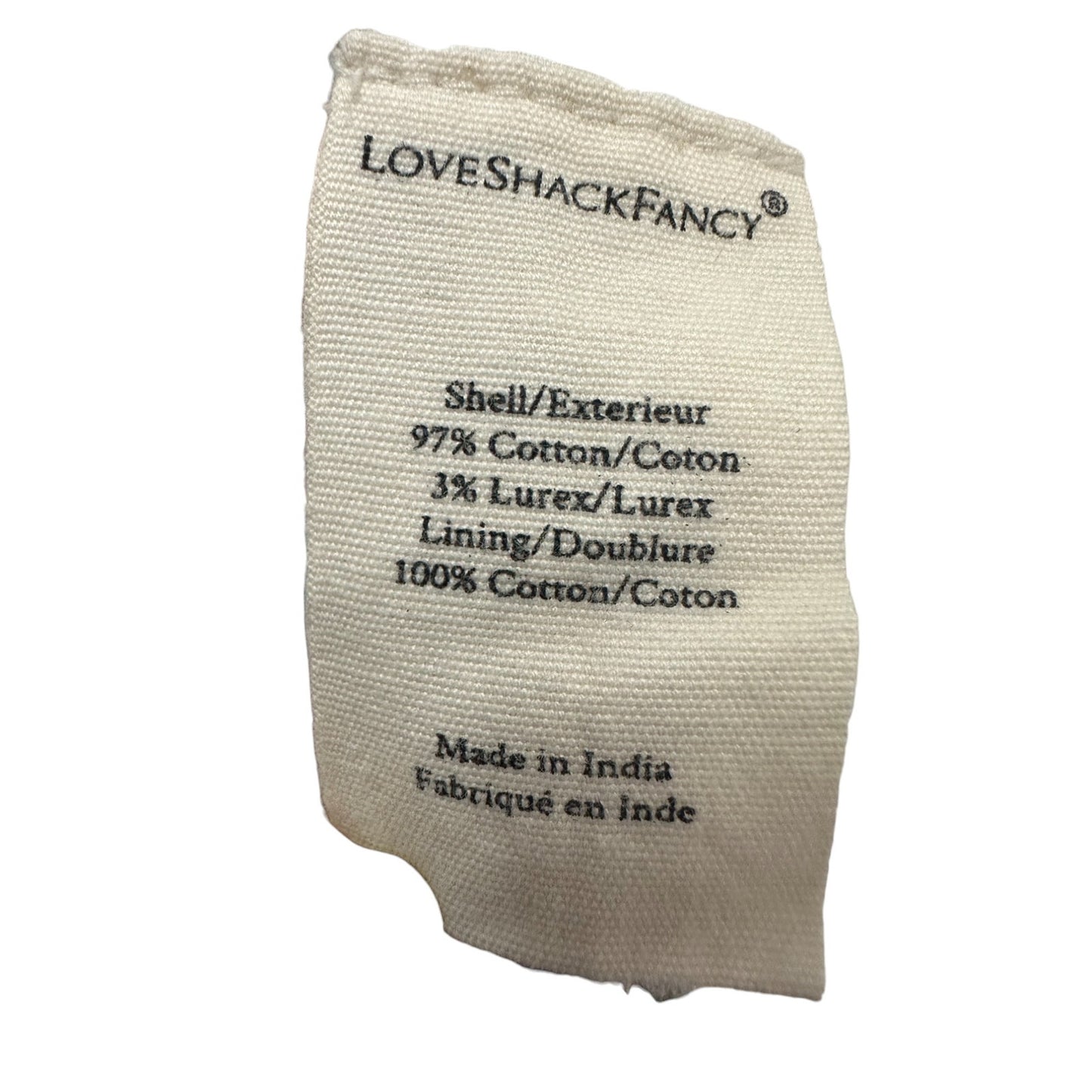 LoveShackFancy Cotton Floral Print Shanely Mini Dress Positano