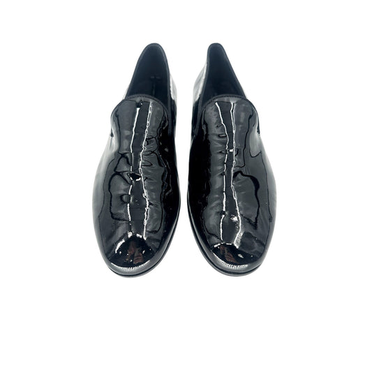 Gucci Patent Leather Slip-On Flats Loafers