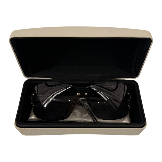 Fred Lunettes Volute Solaire 101 Rimless Shield Sunglasses Two Tone Women's