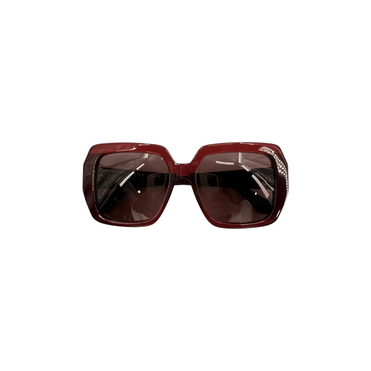 Salvatore Ferragamo SF2081S Bordeaux Square Sunglasses Women's 56-17-145