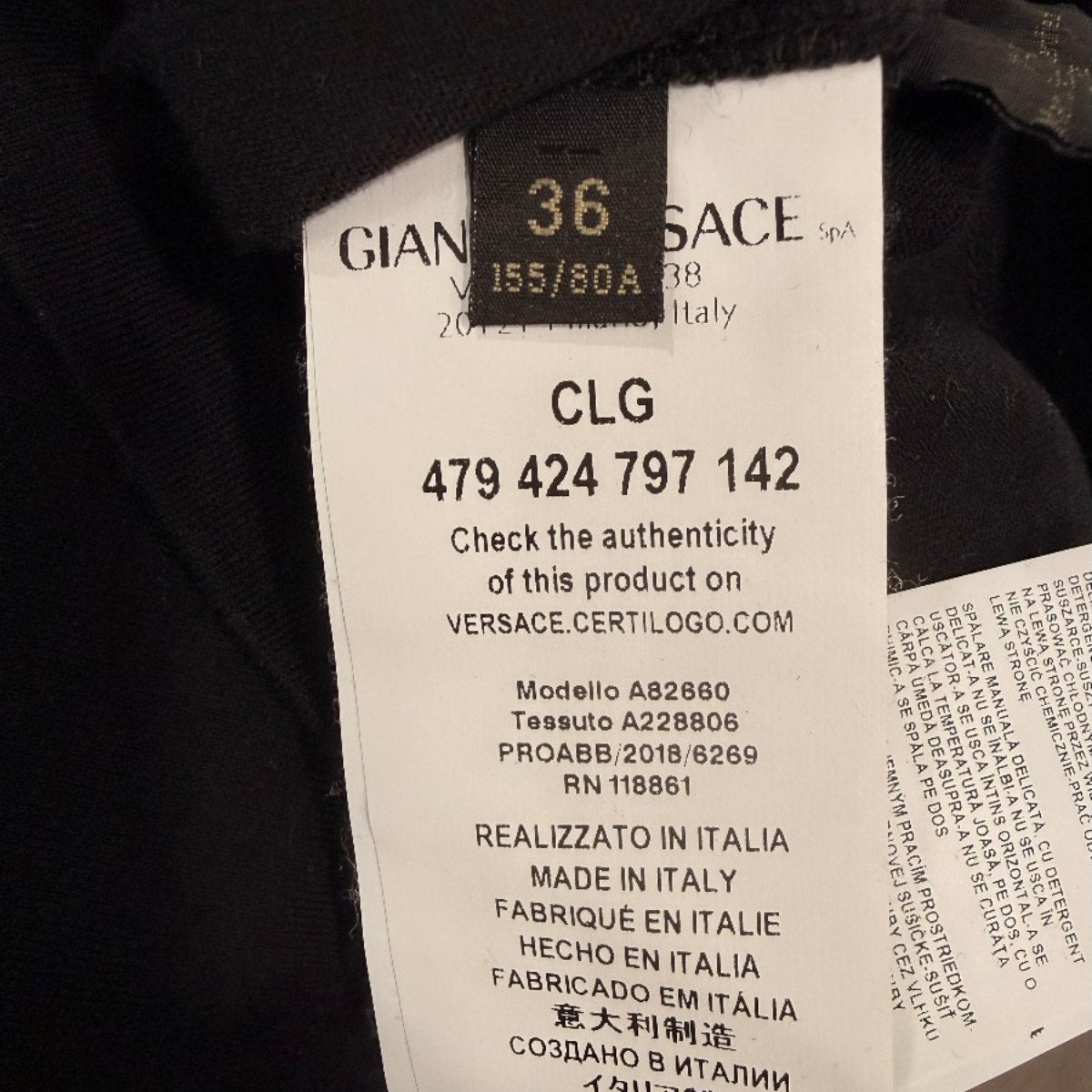 Versace Cotton Graphic Logo Versace With Love T-Shirt
