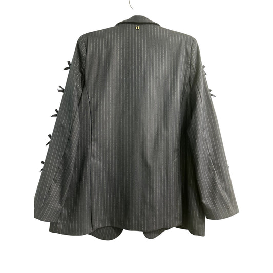 Dixie Bow Ribbon Accent Blazer Jacket