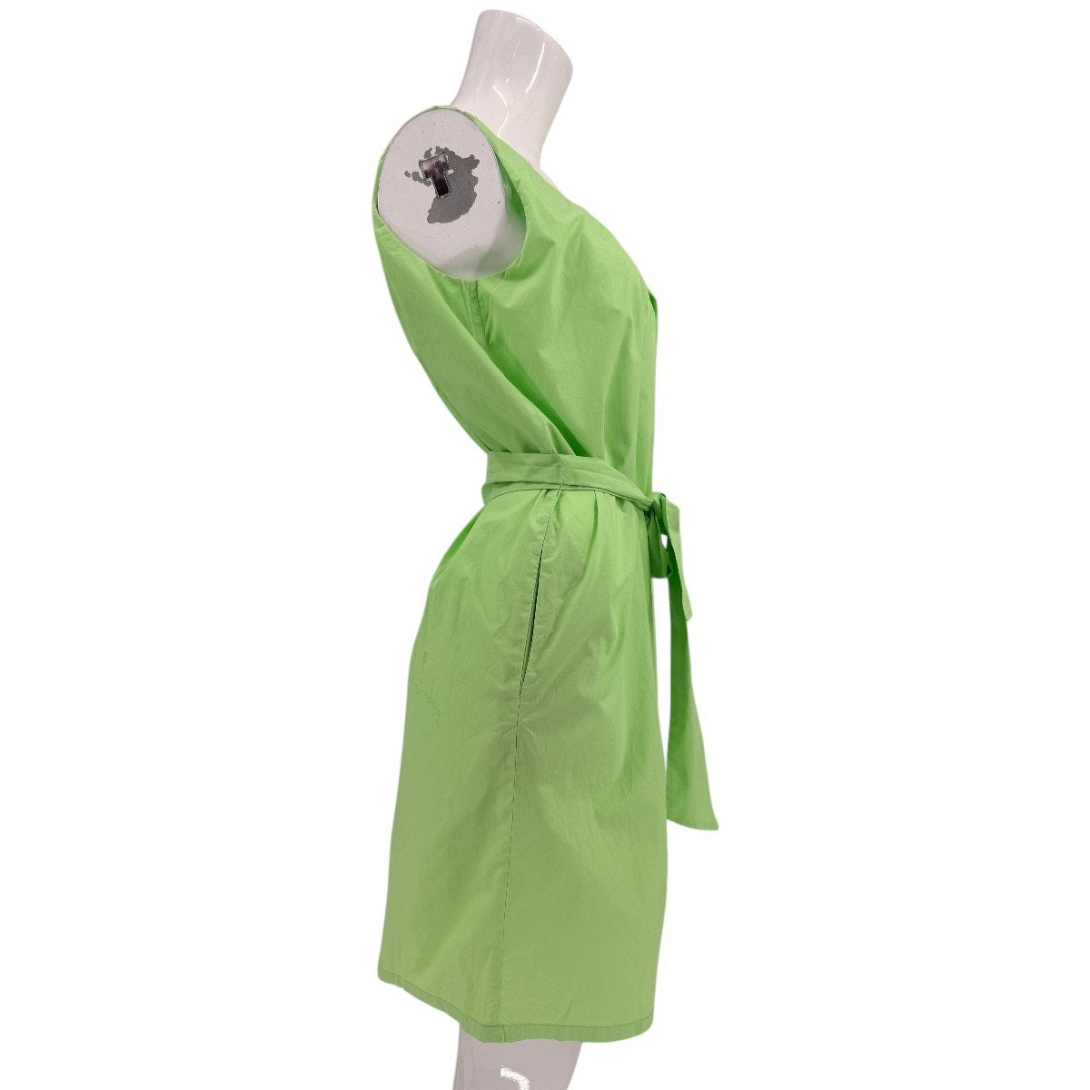 Love Moschino Vintage Sleeveless Belted Knee-Length Dress