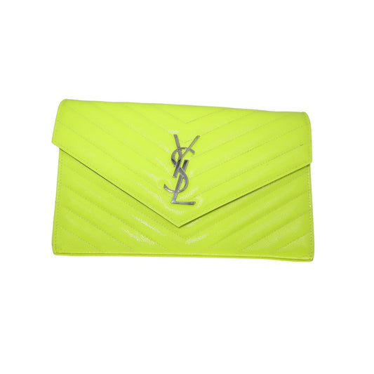 Saint Laurent Leather Quilted Cassandra Shoulder Bag