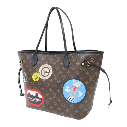 Louis Vuitton Monogram Canvas Neverfull World Tour MM Tote Bag Brown