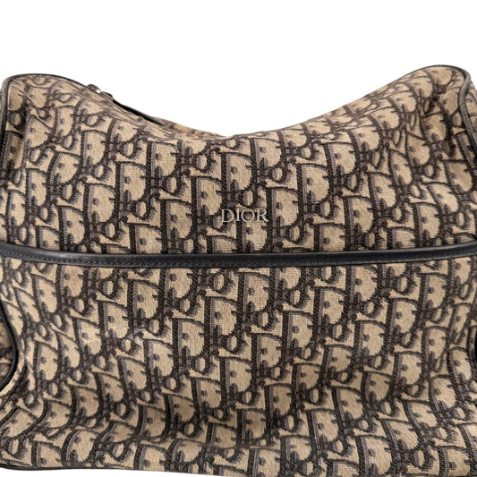 Christian Dior Diorissimo Oblique Jacquard Canvas Diaper Shoulder Bag