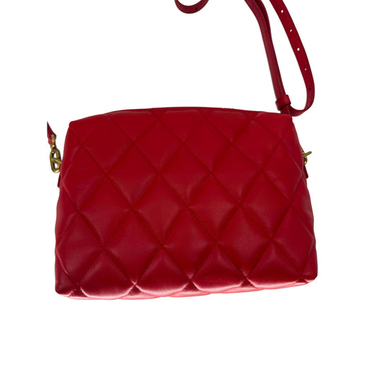 Balenciaga Leather Quilted B Logo Crossbody Bag