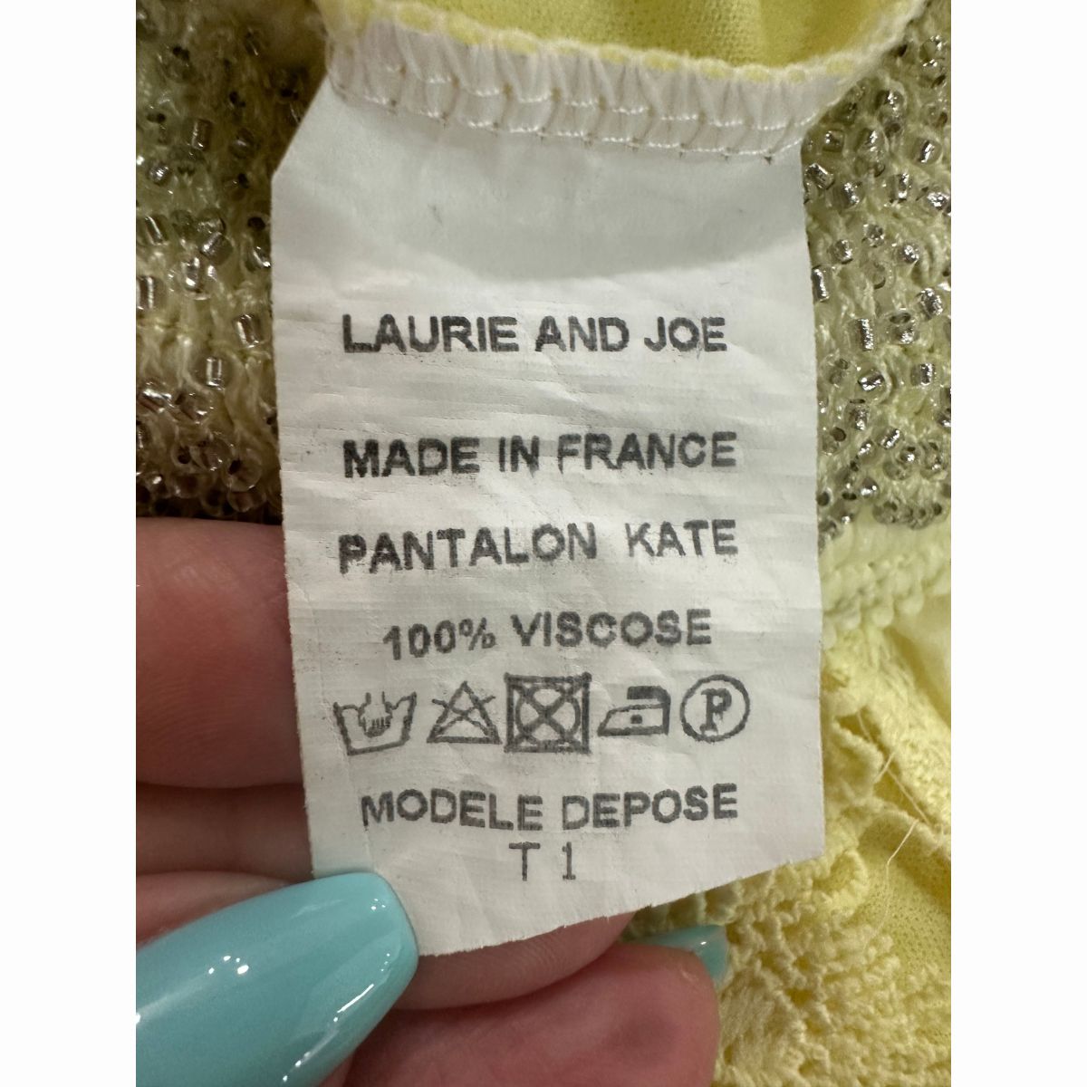 Laurie & Joe Broderie Anglaise Smocked Tassel 2 Piece Set Outfit