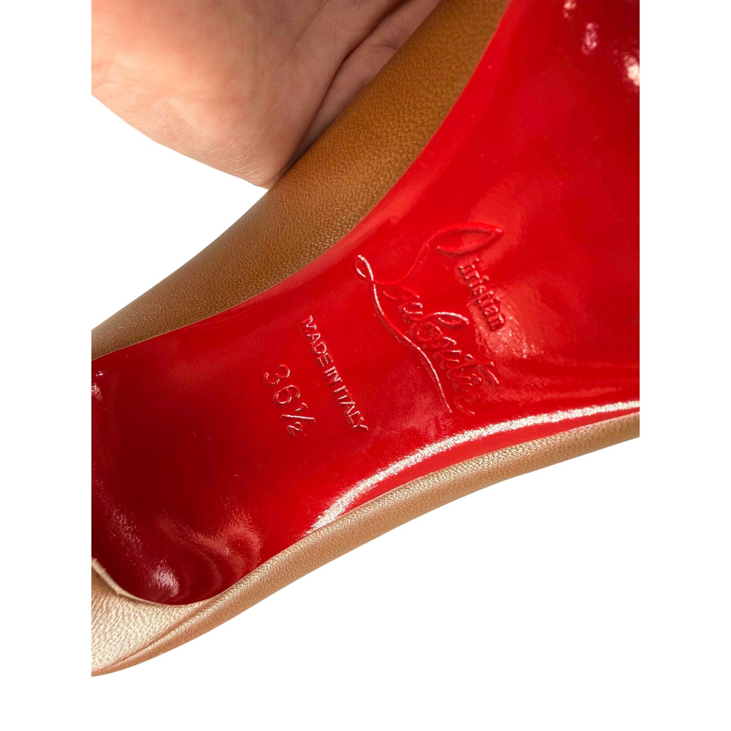 Christian Louboutin Leather Kate Pointed Pumps Heels