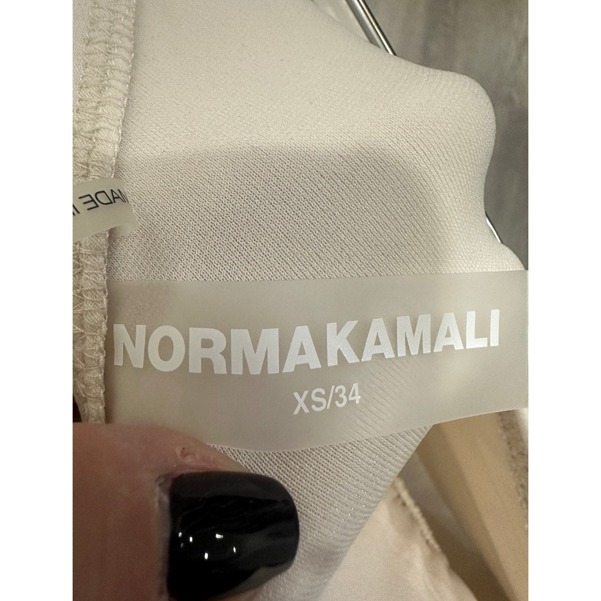 Norma Kamali Diana Ruched Stretch Asymmetric Long Skirt