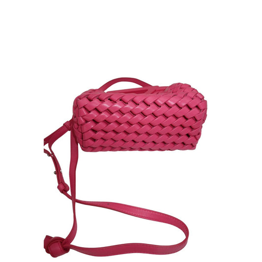 Bottega Veneta Leather Point Crossbody Bag