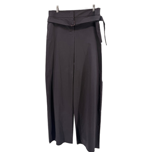 'S MaxMara Cotton Blend Belted High Rise Pants