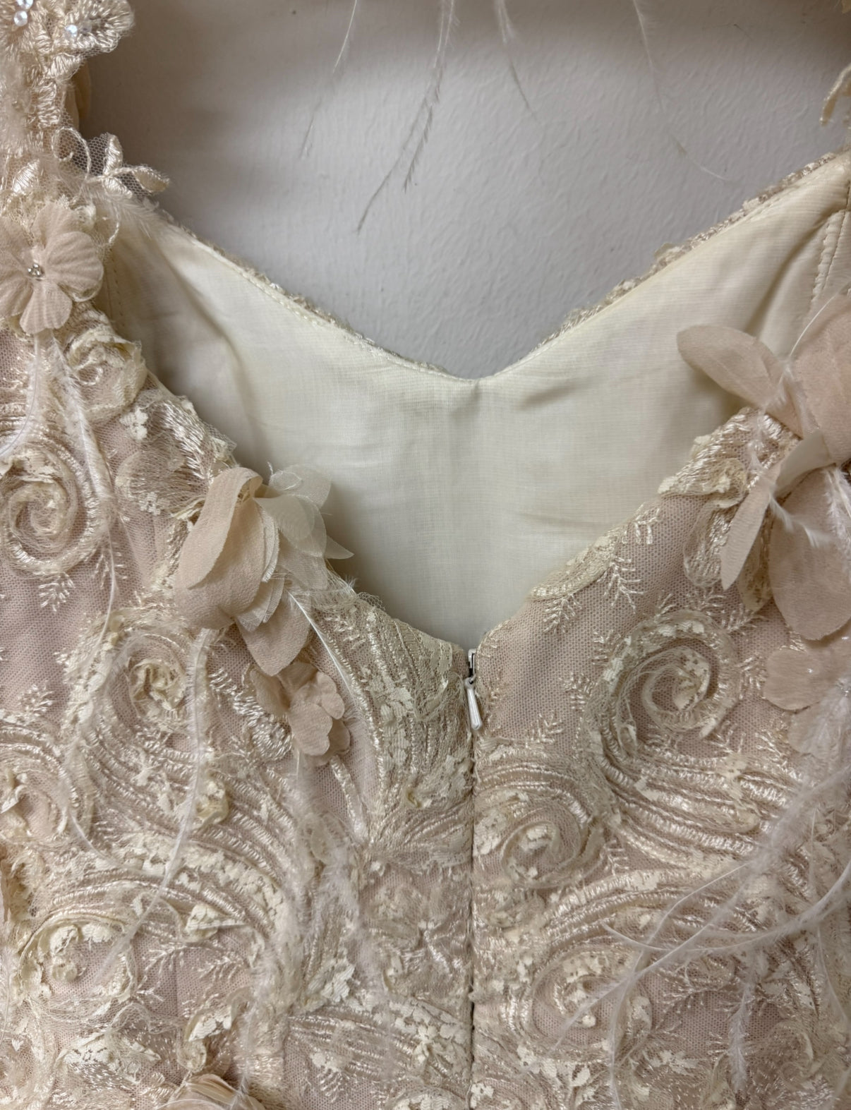 Custom made maxi floral dress