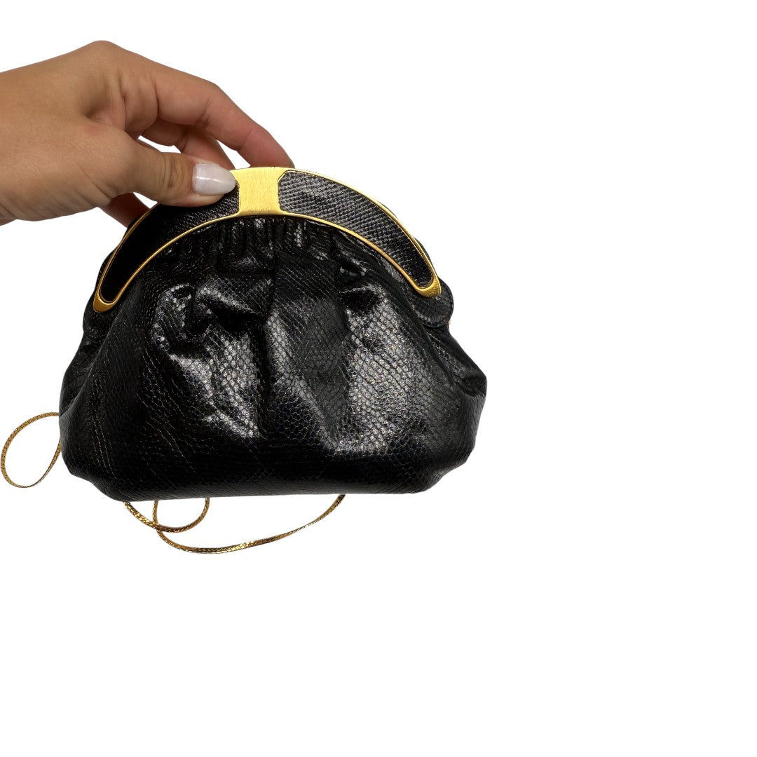 Finesse La Model Leather Convertible Clutch/Shoulder Bag