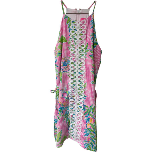 Lilly Pulitzer Multicolor Pearl Romper Don’t Stop Beleafing Women's