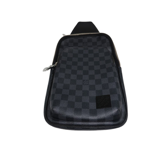 Louis Vuitton Damier Graphite Avenue Sling Body Bag Black