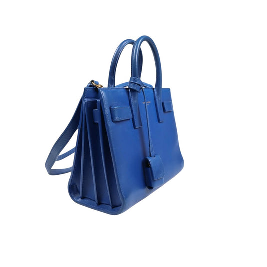 Saint Laurent Leather Sac De Jour Tote Bag