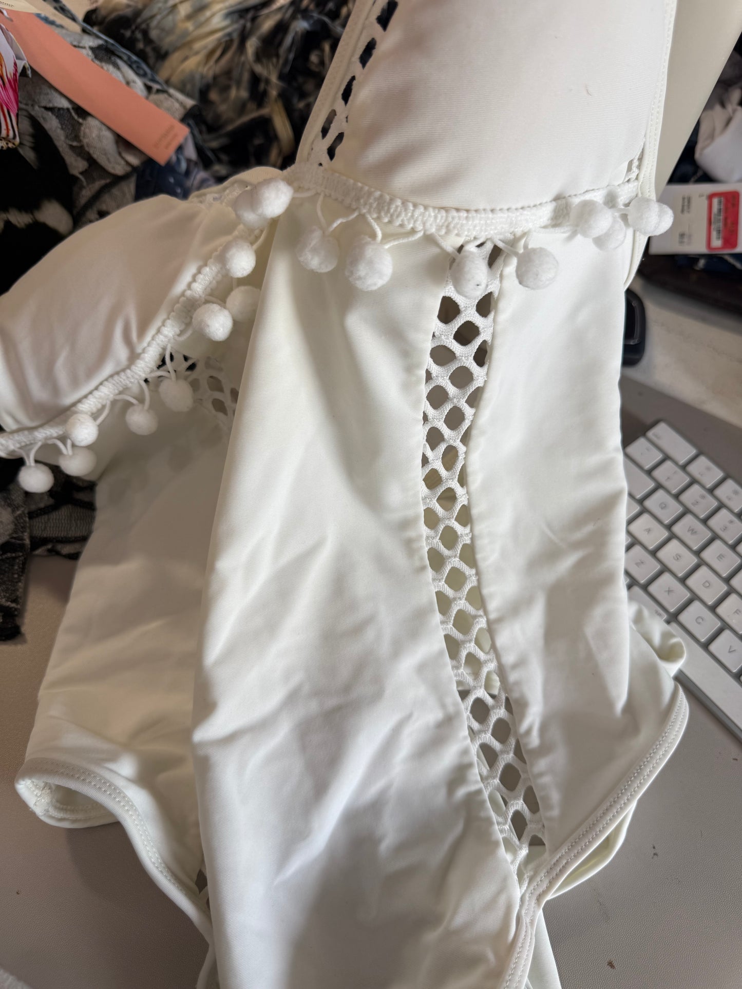 Tula rosa white one piece