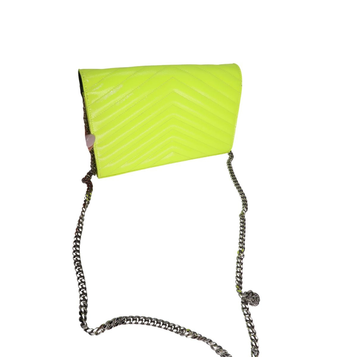 Saint Laurent Leather Quilted Cassandra Shoulder Bag