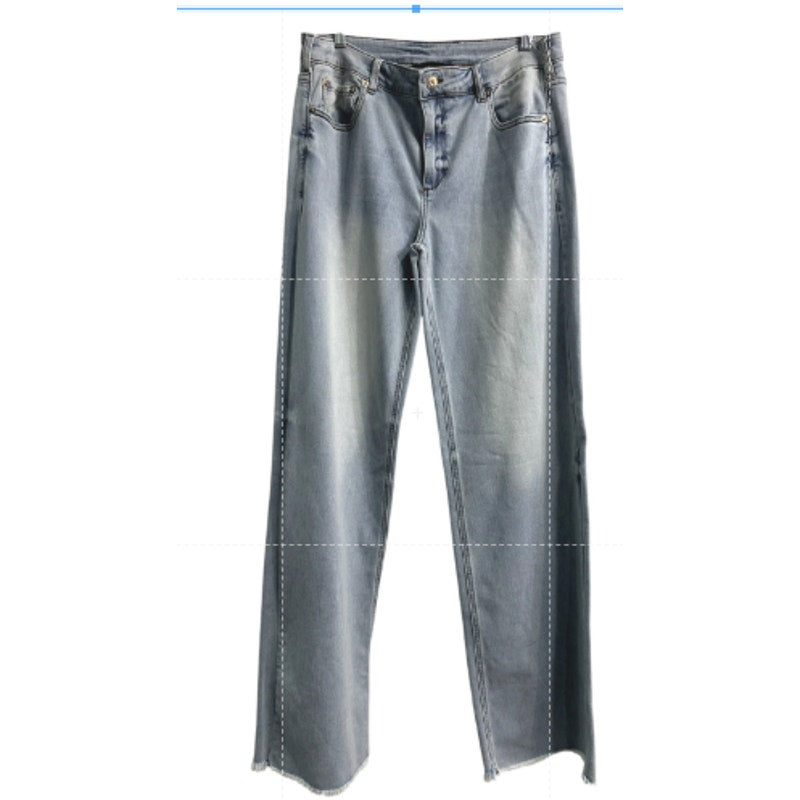 SER.O.YA Cotton Blend Denim Margot Boyfriend Jeans Blue Women's Size 28