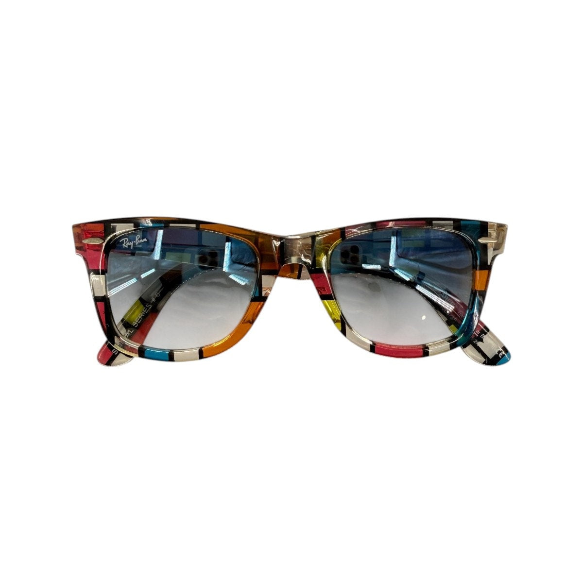 Ray-Ban Original Wayfarer Blocks RB2140 1085/3F Mosaic Sunglasses