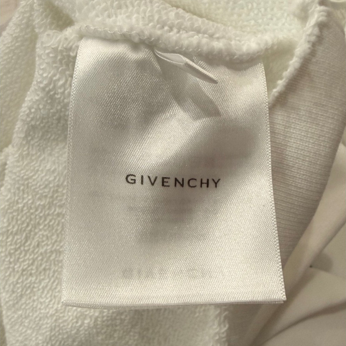 Givenchy Cropped 4G Logo Cotton Long Sleeve Pullover Hoodie