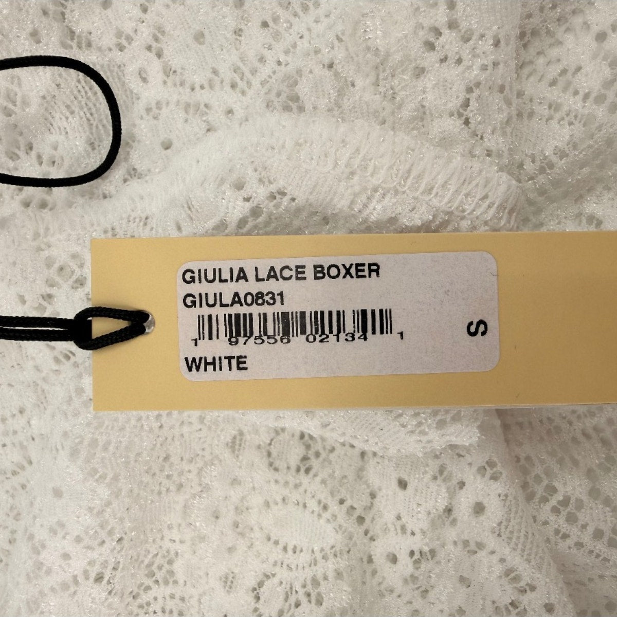 Cosabella Giulia Lace Mid Rise Boxer Short