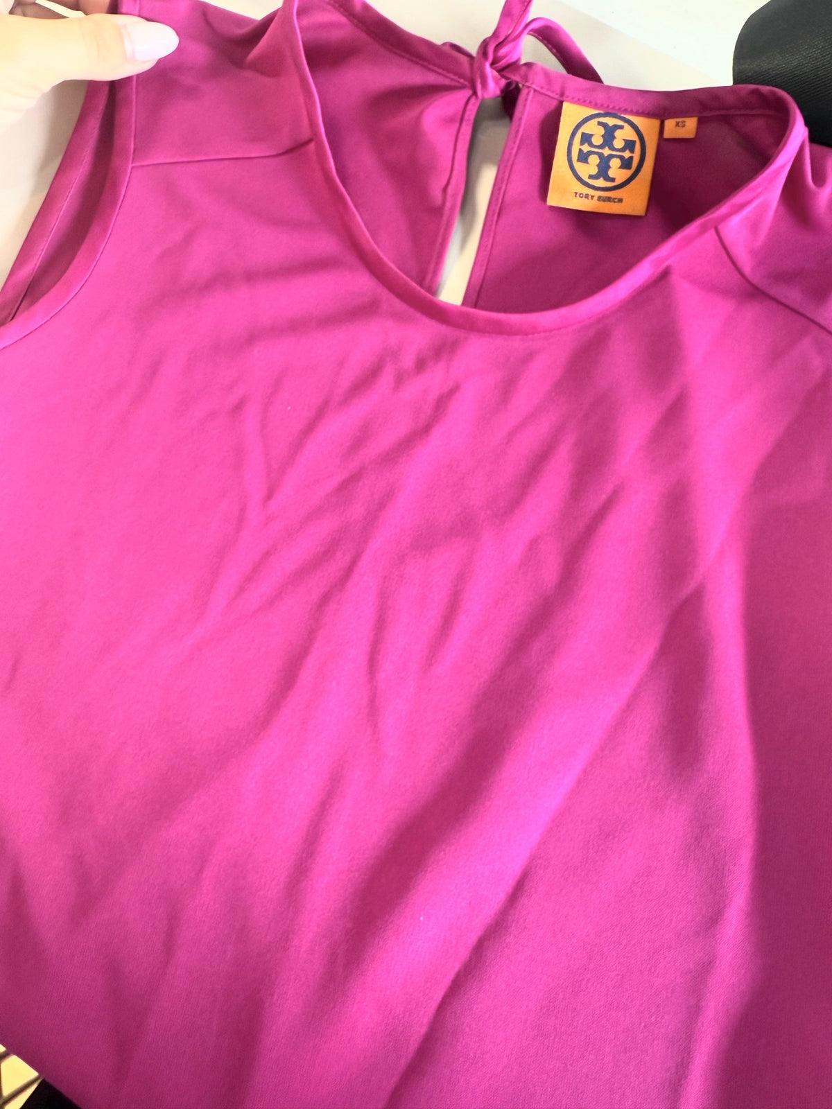 Tory Burch purple tank top blouse