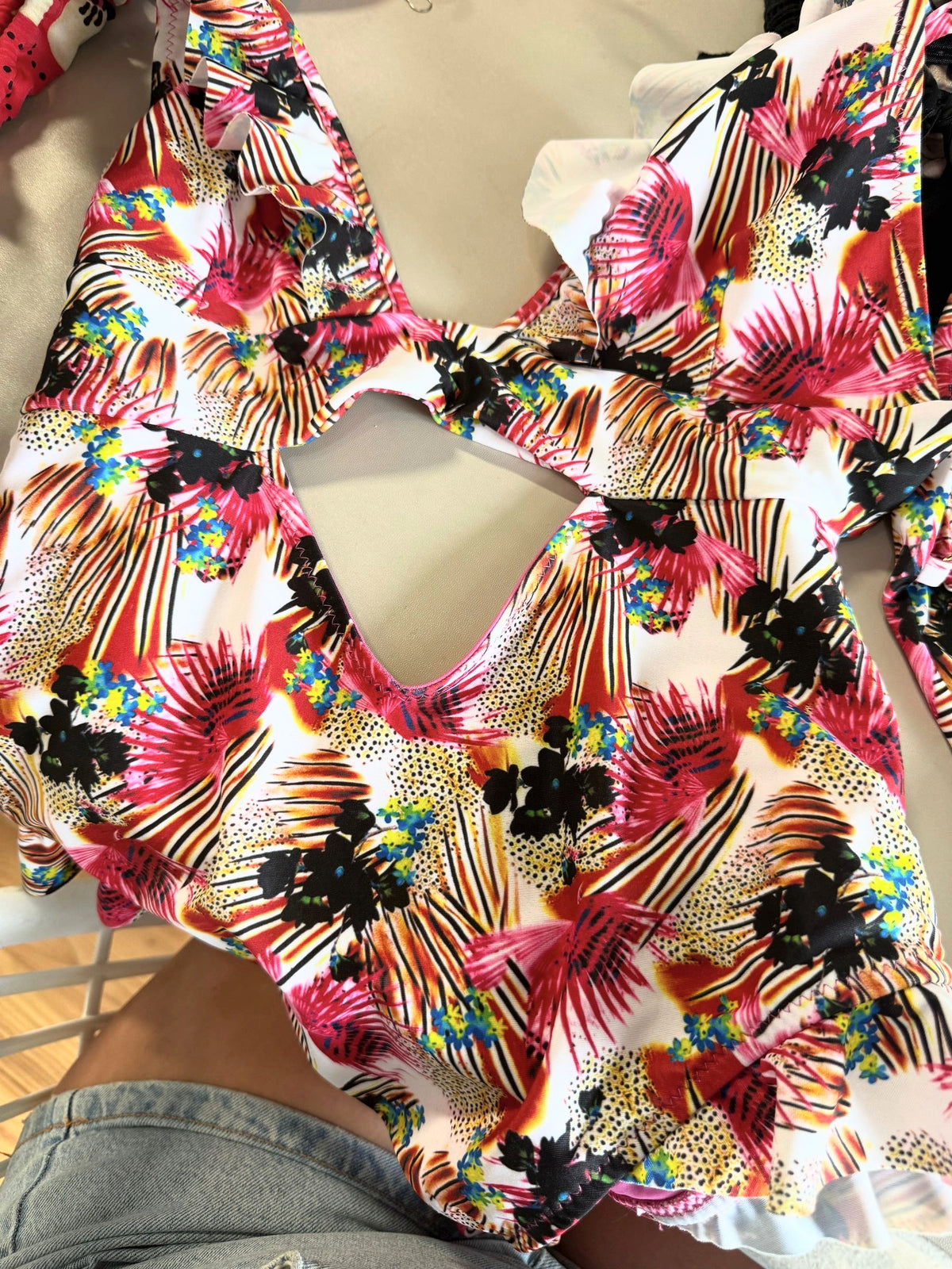 Kailani Print One Piece Bathing Suit