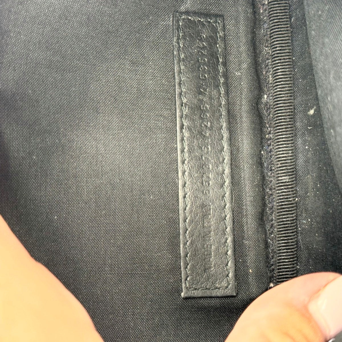 Balenciaga Everyday Calfskin Leather Logo Belt Bag