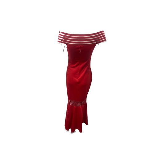 Venus Off-the-Shoulder Maxi Mermaid Dress Women's