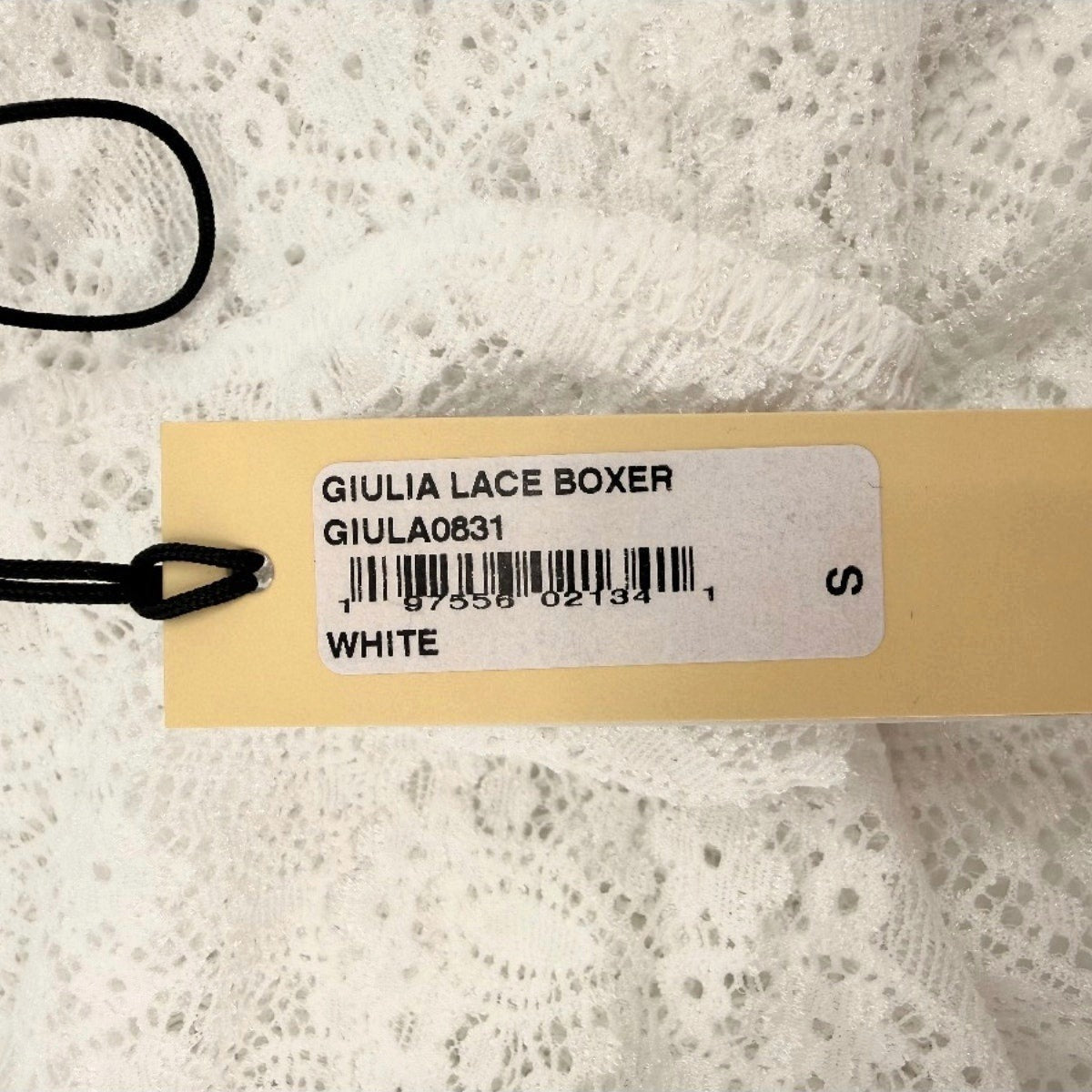 Cosabella Giulia Lace Mid Rise Boxer Short