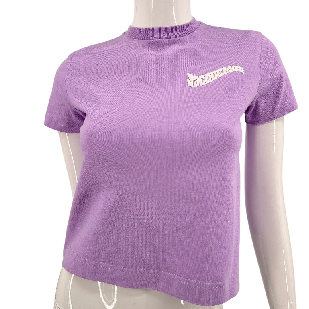 Jacquemus Cotton Camargue Logo Short Sleeve Tee
