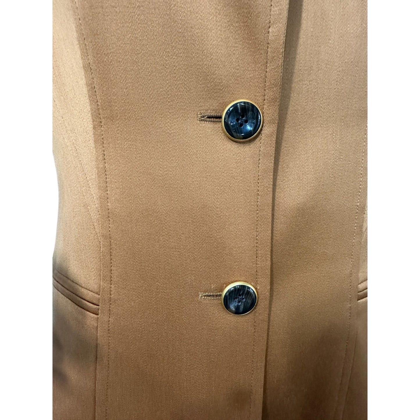 Escada Wool Blazer Jacket Knee Length Skirt Suit Set