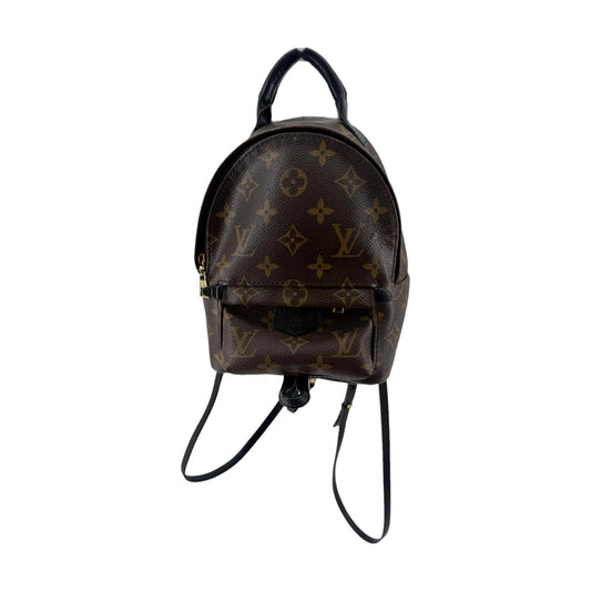 Louis Vuitton Monogram Palm Springs Mini Backpack Brown