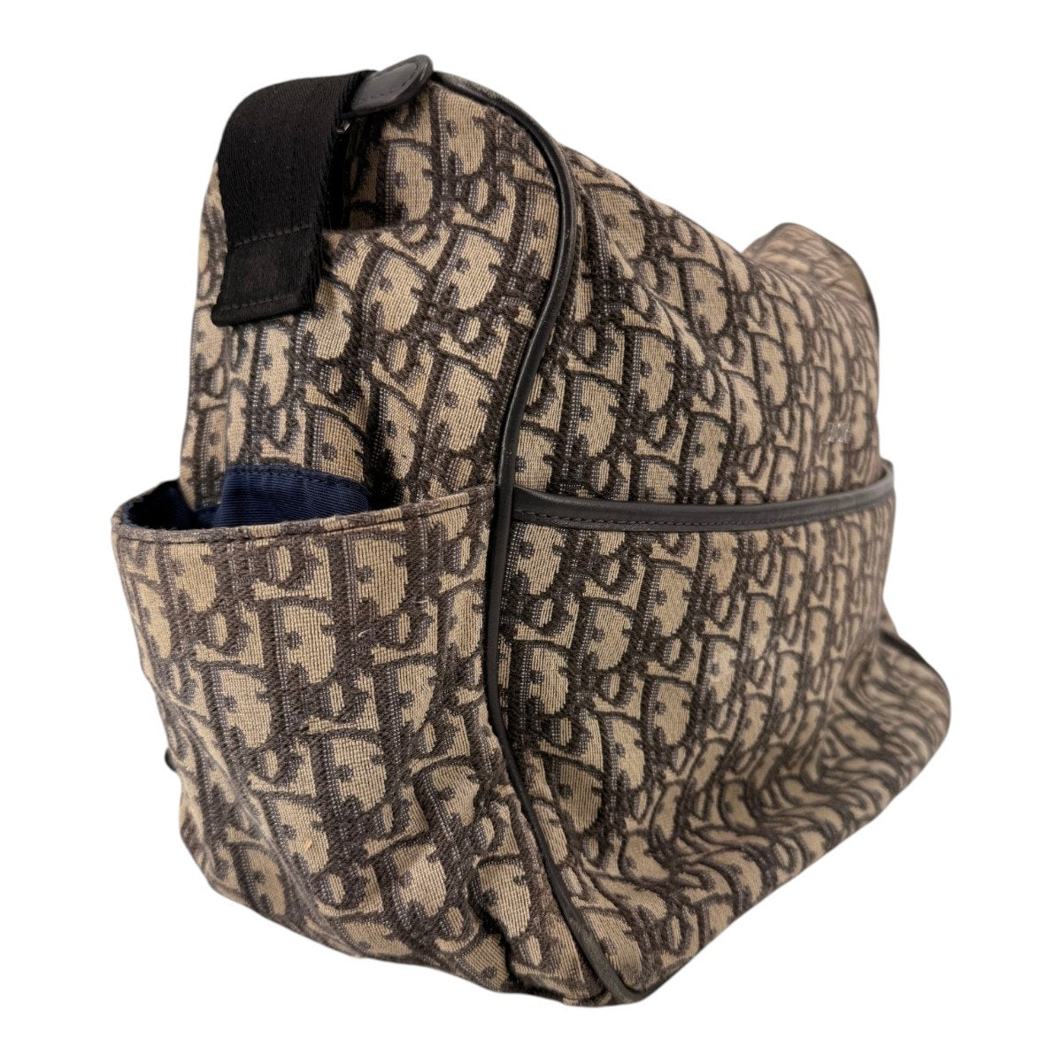 Christian Dior Diorissimo Oblique Jacquard Canvas Diaper Shoulder Bag