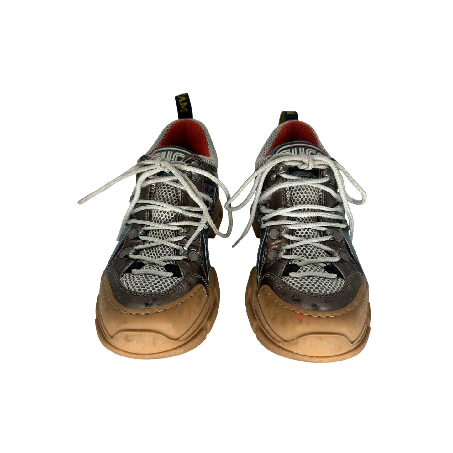 Gucci Leather Flashtrek Trainer Sneakers