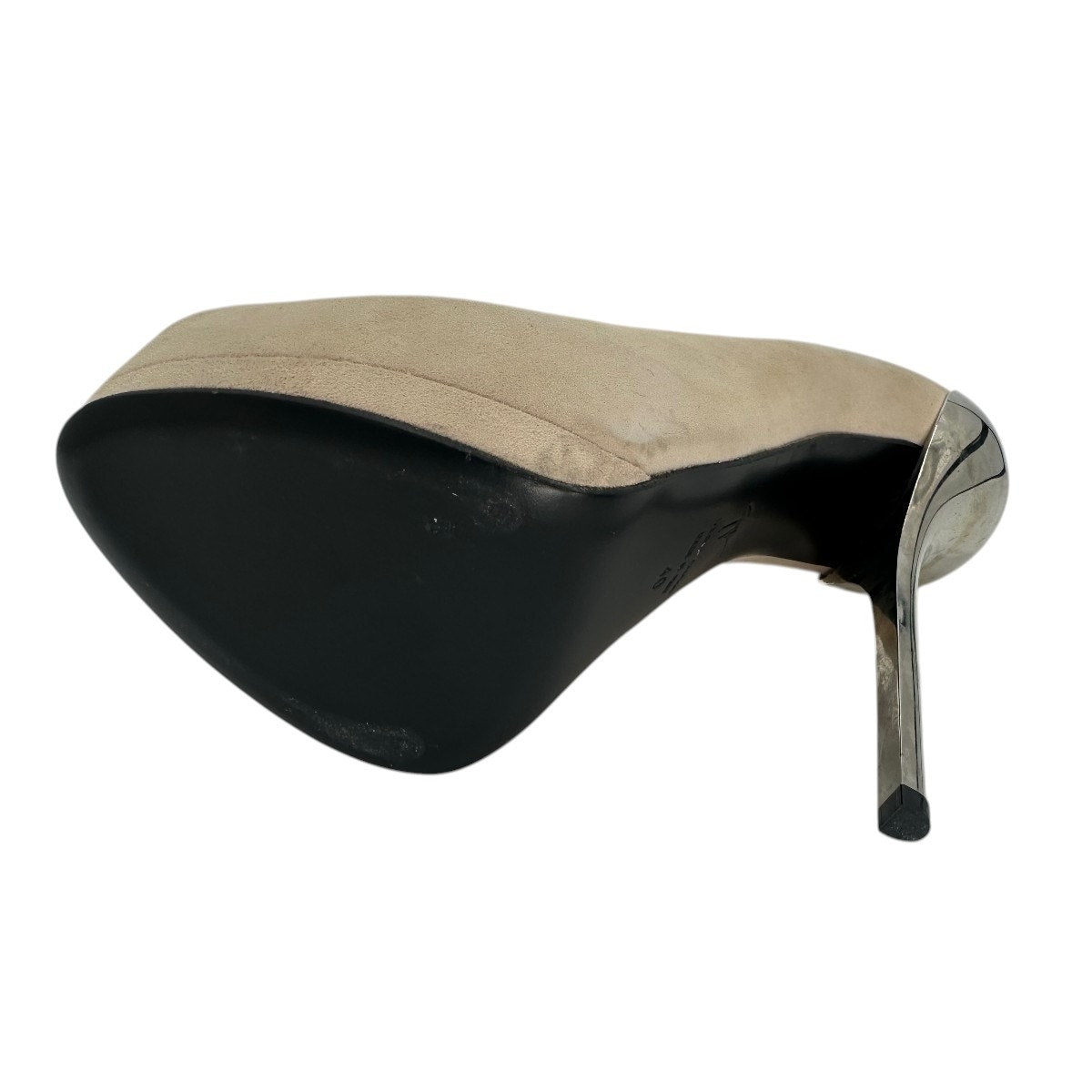Giuseppe Zanotti Sharon Beige Suede Peep Toe Platform Stiletto Pumps Size 10