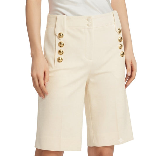 Derek Lam 10 Crosby Cotton Blend Robertson Sailor Bermuda Shorts