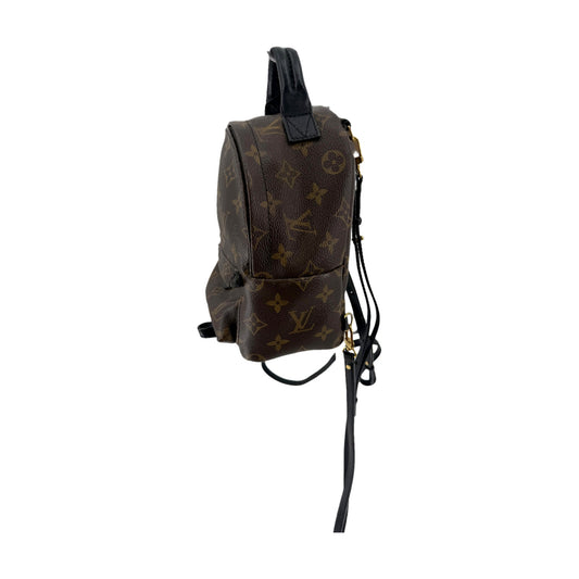 Louis Vuitton Monogram Palm Springs Mini Backpack Brown