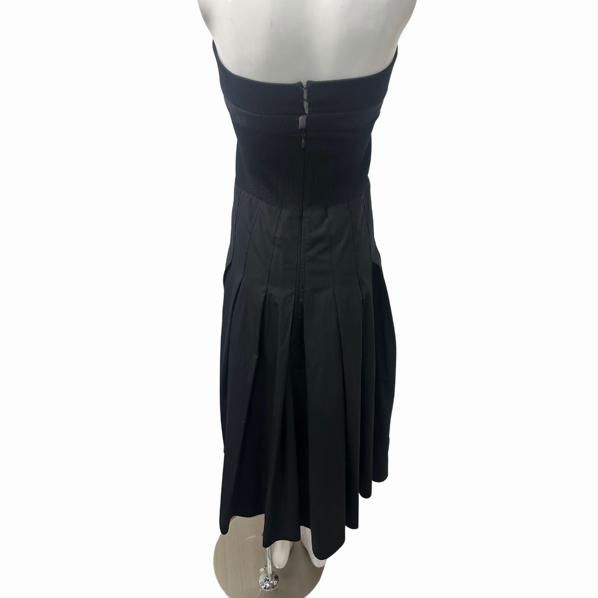 Proenza Schouler White Label Warren Pleated A-line Tube Midi Dress